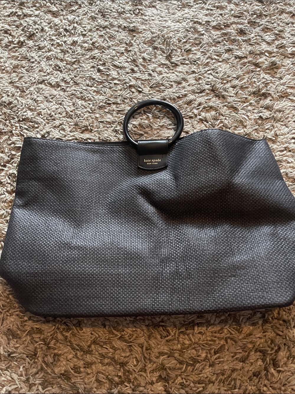 KATE SPADE BLACK TOTE BAG